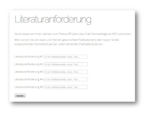 literaturanforderung